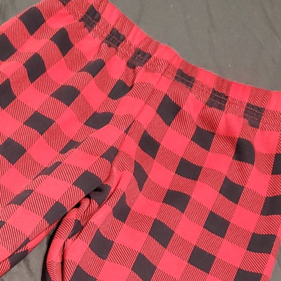 Flannel Leggings Thick Fleece Lined Elastic Waistband Size 7 Girls New NWOT - Picture 5 of 5